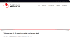 Desktop Screenshot of frederikssund-handibusser.dk