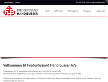 Tablet Screenshot of frederikssund-handibusser.dk